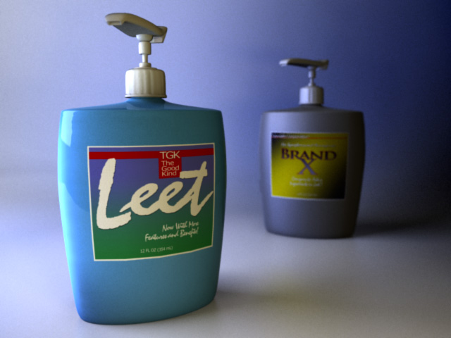 Leet is better than Brand X