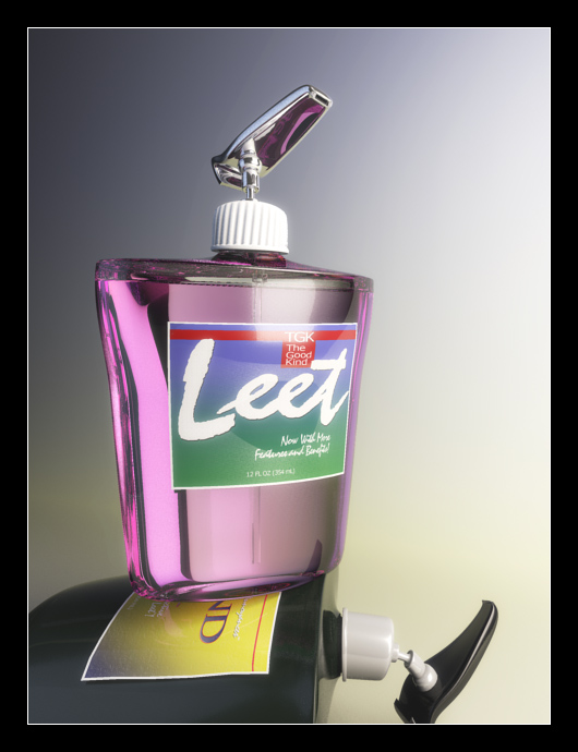 Leet is better than Brand X