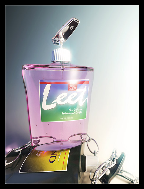 Leet is better than Brand X
